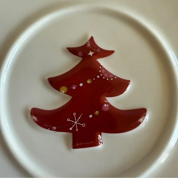 Vintage Starbucks 2006 Red Christmas/Holiday  Mug Saucer - Picture 6 of 10